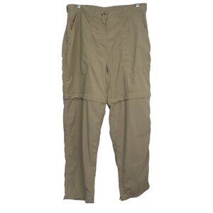 ExOfficio insect Shield Convertible Hiking‎ Pants Womens Medium Fishing Camping